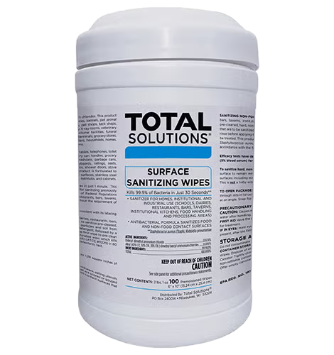 SURFACE SANITIZING WIPES