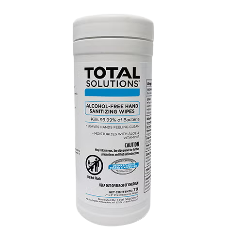 ALCOHOL-FREE HAND SANITIZING WIPES