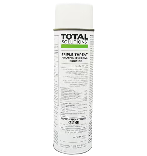 TRIPLE THREAT™ FOAMING SELECTIVE HERBICIDE